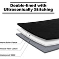thumbnail image 5 of Large Outdoor Waterproof Blanket Extra Thick Fleece Stadium Blanket for Camping, Car, Pet, Picnics - Windproof, Wearable, Machine Washable 80" x 58" (Smoky Gray), 5 of 6
