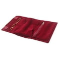 thumbnail image 1 of Organizador de joyas Zulema moderno Burdeos Plegable Suave, 1 of 8
