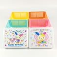 thumbnail image 2 of Sanrio Flower Rabbit Folding Box Storage Box Stationery Storage Desktop Cartoon Cute Sushi Sandwich Microwave PP, 2 of 5