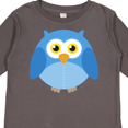 thumbnail image 4 of Inktastic Owl Bird Funny Gift Boys or Girls Long Sleeve Toddler T-Shirt, 4 of 5