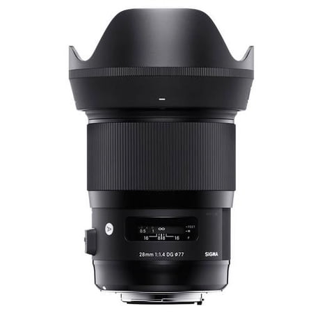 UPC: 0085126441548 | Sigma 28mm f/1.4 DG HSM ART Lens for Canon EOS DSLR Cameras