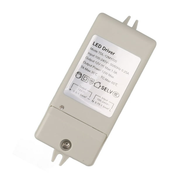 Fuente de alimentación del Controlador LED 12W 12V ANGGREK