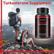 Turkesterone Capsules - Increase Muscle Mass, Promote Muscle Recovery, and Improve Athletic Performance - 120 Count
