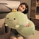 thumbnail image 1 of 20cm Kawaii Anime Soft Cartoon Dinosaur Pig Cat Bear Plush Toy Panda Hamster Elephant Stuffed Doll Baby Sleep Pillow Kids Gift zhangyuxiang LED, 1 of 2