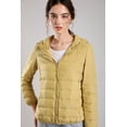 thumbnail image 3 of Vestes Légères à Capuche pour Femmes Confortables à Porter (Jaune, TTG), 3 of 5