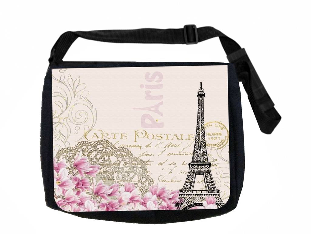 Black School Messenger Bags Collection 2 Pockets Choose From 26