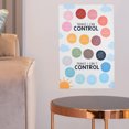 thumbnail image 2 of HINTRMENT colored poster board Decorative Paper Wall Art Multi-colored 1Pack, 2 of 4