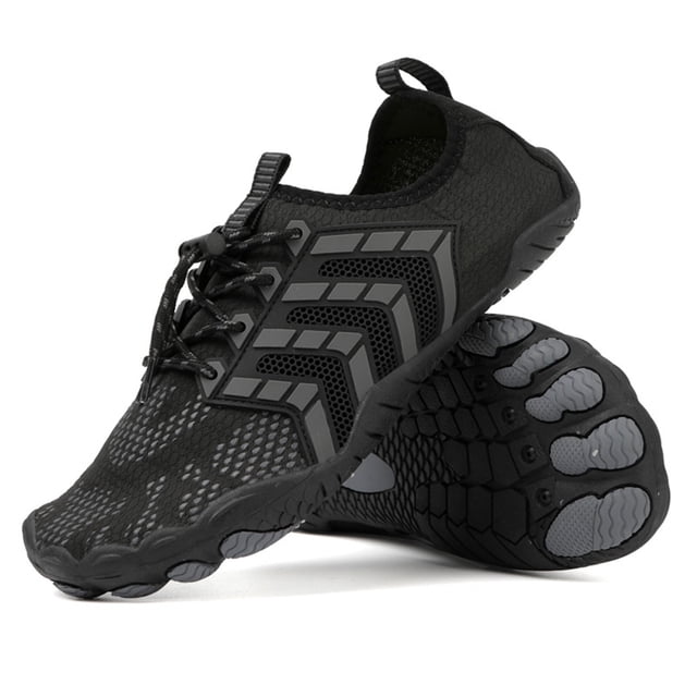FLhrweasw Zapatos Acuáticos Secado Rápido para Nadar Zapatos Playa Suministros para Al Aire Libre (negro 38)