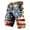 A-Light Blue162, variant on JAJAHO Boys Baggy Cargo Shorts Independence Day 250 Years Anniversary USA Flat Front Shorts Clothes With Multi Pockets 5-14Y