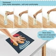 thumbnail image 3 of Yayeee 6 Pack Kitchen Dish Cloths Set for Washing Soft Drying Absorbent Microfiber Towels, Blue Dog Artist, 3 of 9