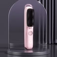 thumbnail image 1 of Cepillo alisador de pelo mejorado 2026, peine alisador de pelo portátil de calentamiento rápido para mujeres, cepillo alisador de viaje con 3 temperaturas ajustables., 1 of 8