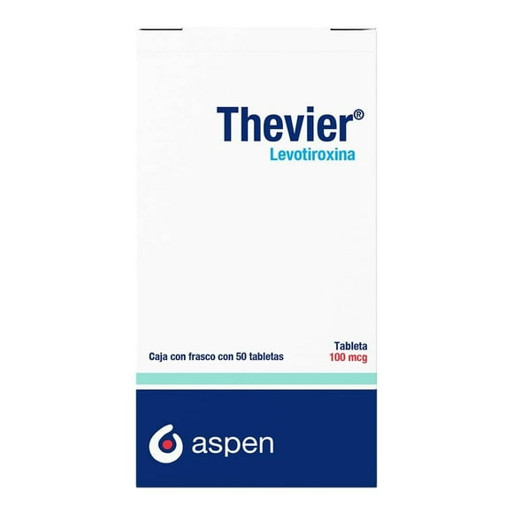 Thevier 100 mcg 50 tabletas