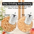 thumbnail image 5 of Manual Food Grinder Hand Grain Mill Grinder With Table Clamp Hand Crank Coffee Grinder For Wheat Coffee Spices Nuts Kitchen Acce ,Adjustable Grinding, 5 of 8