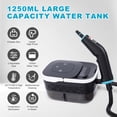 thumbnail image 7 of Steam Cleaner, 1500W 10s Fast Heat-Up,Steamer for Cleaning with 44oz Water Tank,14 Cleaning Attachments for Cleaning Stubborn Stains,Grease,Floors,Couches & Cars,Black, 7 of 7