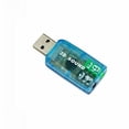 thumbnail image 5 of YOPTOP USB Audio Adapter 3D Sound card 5.1 USB 3.5mm mic headphone Headset Jack Stereo, 5 of 5
