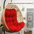 thumbnail image 5 of SDJPOI Egg Chair Cushion, Hammock Swing Replacement Cushion, Waterproof Soft Comfy Hanging Basket Seat Pads, Thicken Hanging Chair Cushion for Indoor Outdoor Furniture, 5 of 9