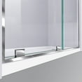 thumbnail image 5 of DreamLine Mirage-Z 50-54 in. W x 72 in. H Frameless Sliding Shower Door in Chrome, 5 of 6