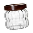 thumbnail image 1 of Tarro de almacenamiento con tapa hermética, recipiente transparente para almacenar alimentos. 340ML verticales, 1 of 9