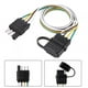 thumbnail image 2 of Conector de cableado de enchufe plano de 4 pines 6-24V para remolque Anggrek Otros, 2 of 8