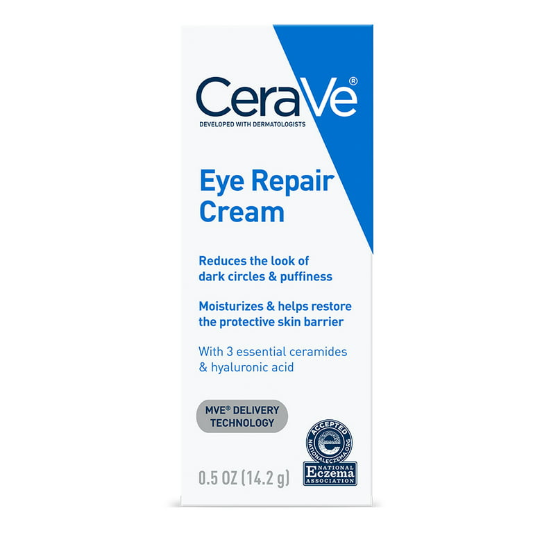 Eye Repair Cream for Dark Circles and Puffiness for All Skin Types - CeraVe
