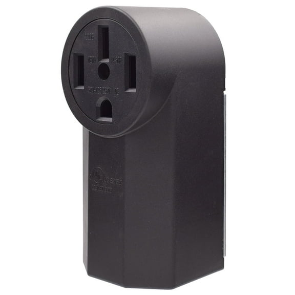 NEMA 14-50R Surface Mount Power outlet, 50 A 125/250V Straight Blade Range