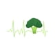 thumbnail image 2 of Broccoli Heartbeat Broccoli Lover Gift T-Shirt, 2 of 6
