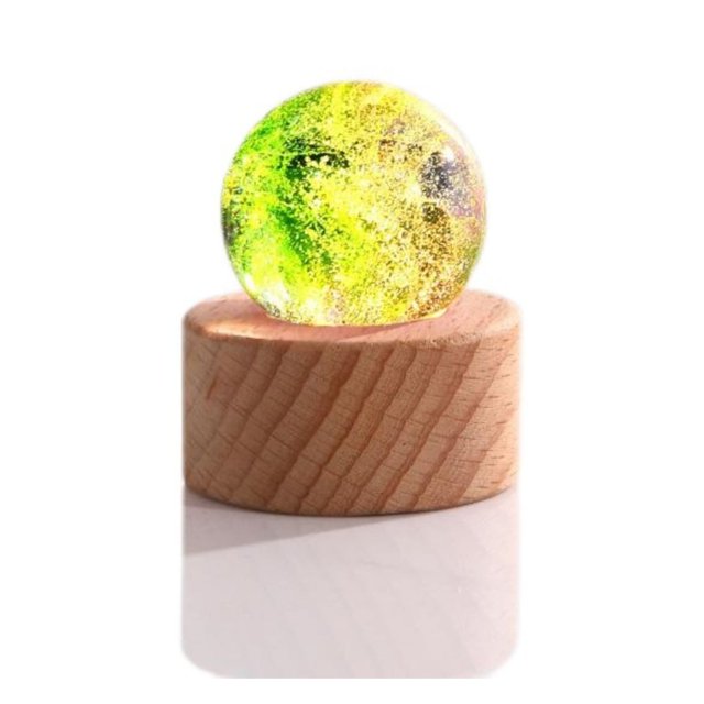 Fiudx Cristal, Refrescante, Refrescante, Cristal y Curativa, Noche Brillo Suave, Escritorio Decorativo para El Hogar, Idea de Regalo, Herramienta de Relajación, Incluye Adaptador