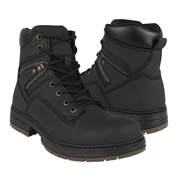 BOTINES CABALLERO STYLO 7653 SIMIPIEL NEGRO Stylo