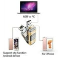 thumbnail image 4 of ZHAOCHENG Memoria USB 3 en 1 de 128 GB, memoria USB OTG de expansión para iPhone, iPad, Android y PC (plateada)., 4 of 5