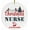 Nurse, variant on 2025 Coworkers Christmas Tree Decorations for Office Ceramic Ornament Gift Ideal for Women Coworker,Friends,Teachers,Work Bestie, PSYD Psychology Doctorate Psyd Defined Ornament