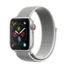 Apple Watch Series 4 (GPS, 44mm) - Silver Aluminium Case with White Sport Band
