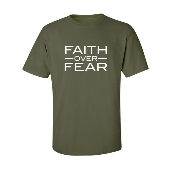 Faith over Fear Adult Short Sleeve T-shirt