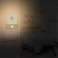 thumbnail image 2 of Yayeee LED Night Lights with Motion Detectors Auto Dusk to Dawn Light Sensors, 2 Pack, Blue Beach Pattern, 2 of 7
