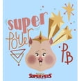 thumbnail image 2 of Men's DC League of Super-Pets Super Power PB Pig  Graphic Tee Light Blue X Large, 2 of 4