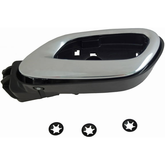 Dorman 88656 Front Driver Side Interior Door Handle for Specific Chevrolet Models, Chrome Lever