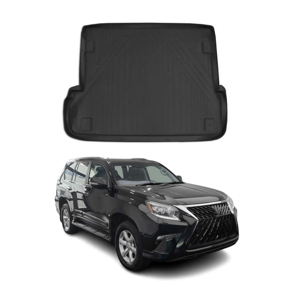 OMAC Cargo Mats Liner for Lexus GX 460 2010-2019 Rubber TPE Black 1Pc