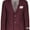 Burgundy, variant on Isaac Mizrahi Boy's 2-20 Modern Fit Knit Blazer Single Brested Sport Coat - Colors