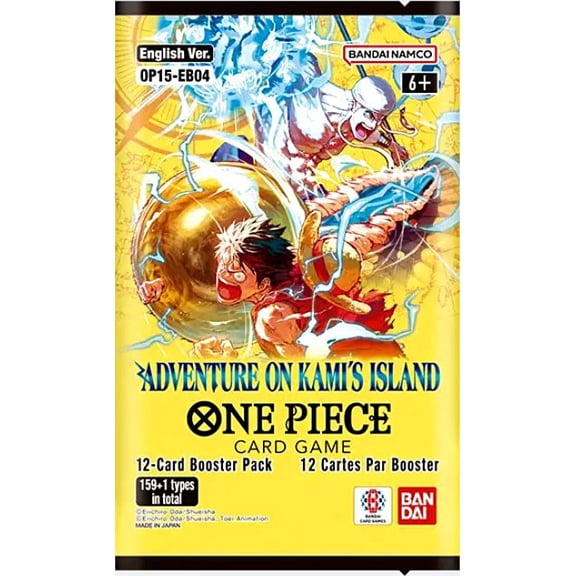 One Piece Adventure on Kami's Island Booster Pack (OP-15 - EB-04) - 12 Cards