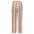 thumbnail image 6 of Aesthetic Beige Red And White Ripple Winter Female Pants Flannel High Waist Women Pants Lady Warm Straight Leg Plush Trousers, 6 of 7