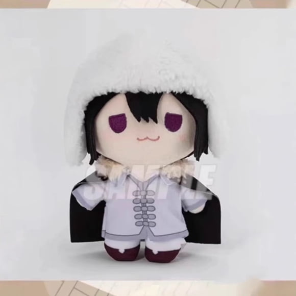 Peluche Anime 20CM Dazai Osamu Nakahara Chuuya Poupée en Coton Corps Déguisement Peluche Jouet en Peluche Cosplay Dessin Animé Jouets en Peluche Cadeau de Noël