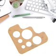 thumbnail image 2 of Clear Acrylic Circle Template for Leather Style Pattern Drawing Ruler Regular, 2 of 9