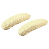 1 Pair Office Chair Arm Armrest Covers Elastic Stretch Desk Chair Arm Cover Computer Chair Arm Covers Protectors Washable for Office Chair Beige