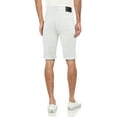 thumbnail image 2 of X RAY Men's Denim Shorts Frayed Hem Slim Look Stretch Jean Short for Men, 2 of 6