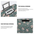 thumbnail image 5 of Lsque Hedgehogs and Flowers Printed Luggage Cover, Travel Luggage Protector,Scratch and Dirt Resistant, Fits 18-32 Inch Luggage - X-Large, 5 of 9
