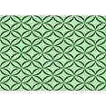 thumbnail image 1 of Ahgly Company Machine Washable Indoor Rectangle Transitional Mint Green Area Rugs, 7' x 9', 1 of 7