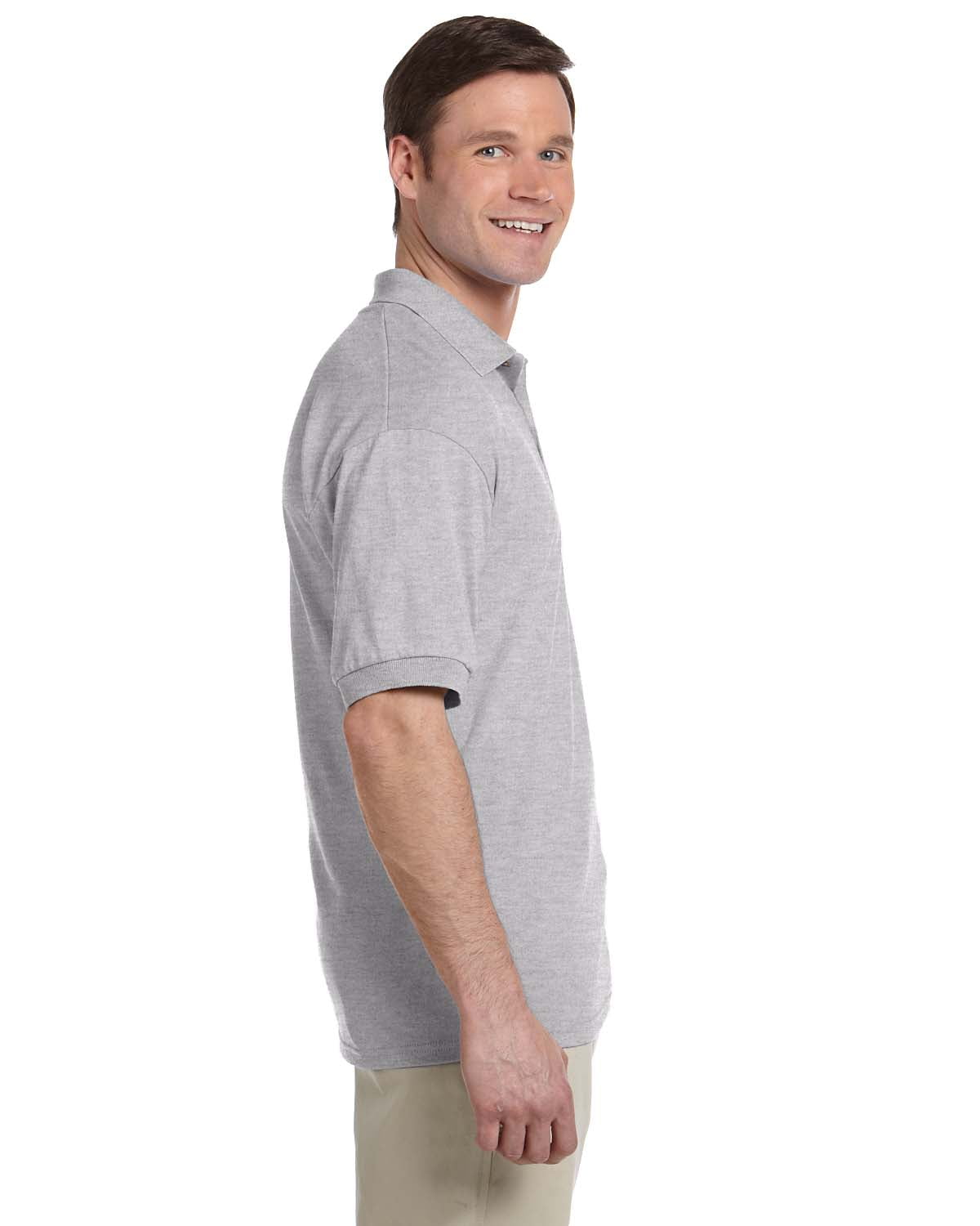 Mens 5.6 oz. DryBlend 50/50 Jersey Polo 2 Pack