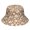 Hedgehog and Mushroom Brown Pattern, variant on Hedgehog and Toadstool Orange Pattern Bucket Hat, Beach Bucket Hat with Wide Brim & Breathable Fabric, Lightweight Breathable Gifts for Birthday Christmas Thanksgiving