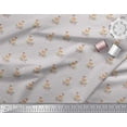 thumbnail image 3 of Soimoi Gray Cotton Duck Fabric Dot & Deer Animal Fabric Prints By Yard 42 Inch Wide, 3 of 3