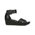 thumbnail image 2 of Naturalizer Womens Riviera Leather Ankle Strap Wedge Sandals, 2 of 3