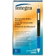 thumbnail image 2 of Integra Retractable Roller Gel Pen with Metal Clip 0.7 mm Pen Point Size - Retractable - Blue Gel-based Ink - Blue Barrel - 12 / Dozen, 2 of 3